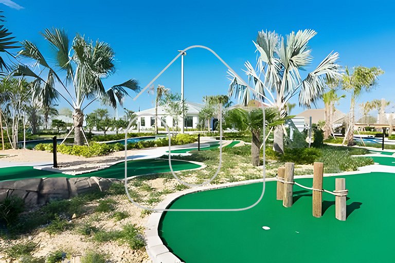 Villa 6Q Luxo c/ Piscina, Spa e Perto da Disney