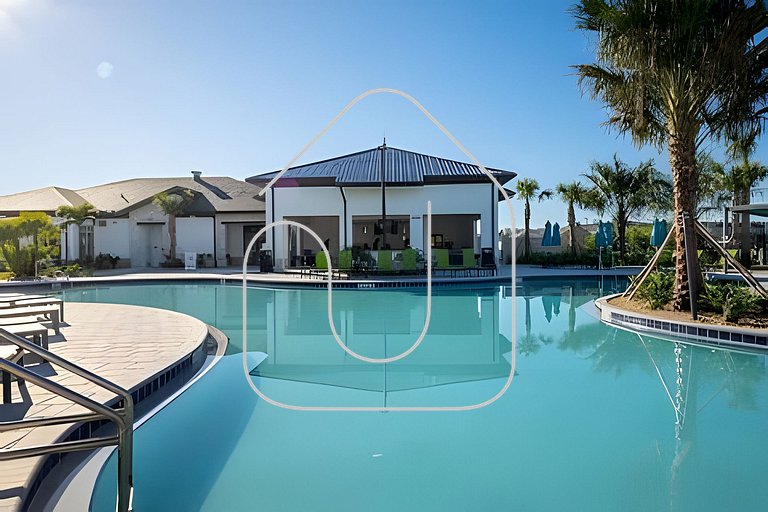 Luxury 6BR Villa w/ Pool, Spa & Near Disney