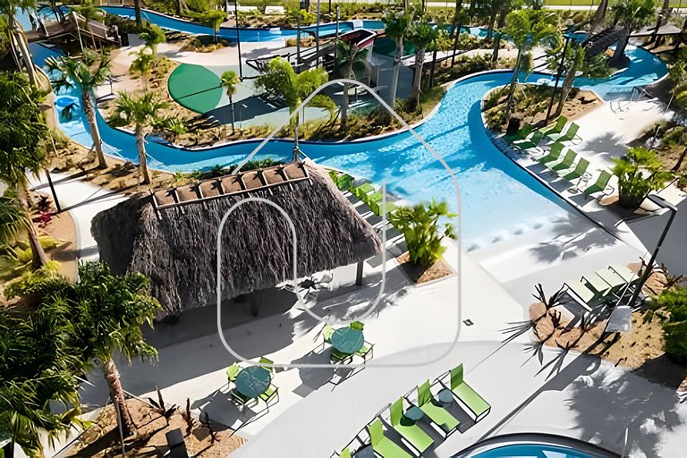 Villa 6Q Luxo c/ Piscina, Spa e Perto da Disney