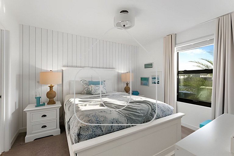 Villa 6Q Storey Lake c/ Piscina, Spa e EV Charger