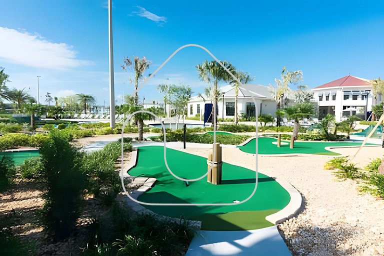 Villa 6Q Storey Lake c/ Piscina, Spa e EV Charger