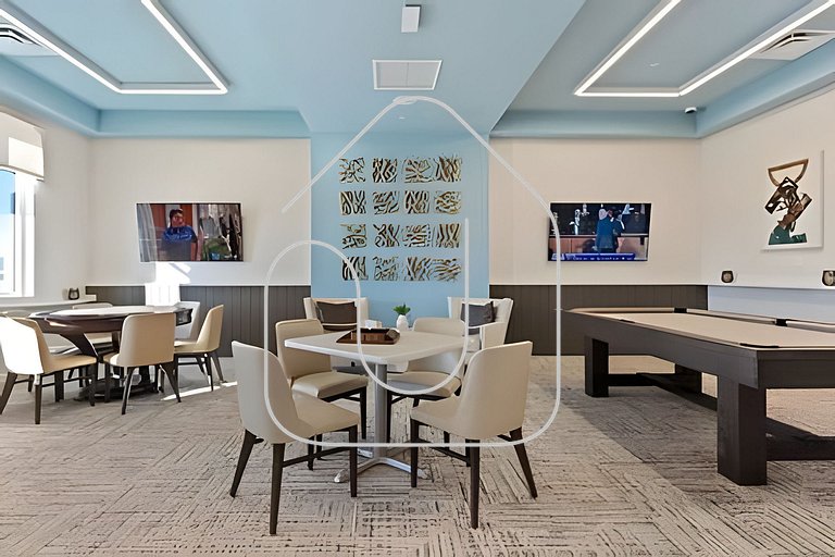 Villa 6Q Storey Lake c/ Piscina, Spa e EV Charger