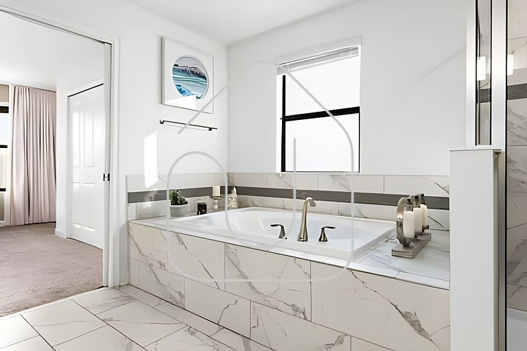 Villa 6Q Storey Lake c/ Piscina, Spa e EV Charger