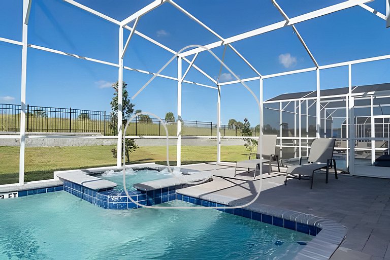 Casa 9Q c/ Piscina e Game Room – Perto Disney