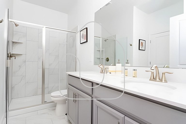 Casa 9Q c/ Piscina e Game Room – Perto Disney