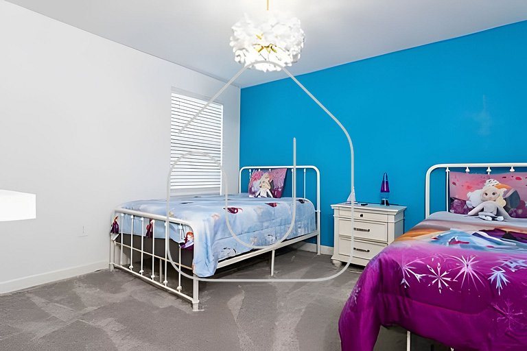 Casa 9Q c/ Piscina e Game Room – Perto Disney