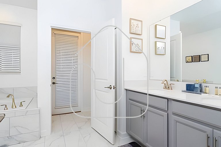 Casa 9Q c/ Piscina e Game Room – Perto Disney