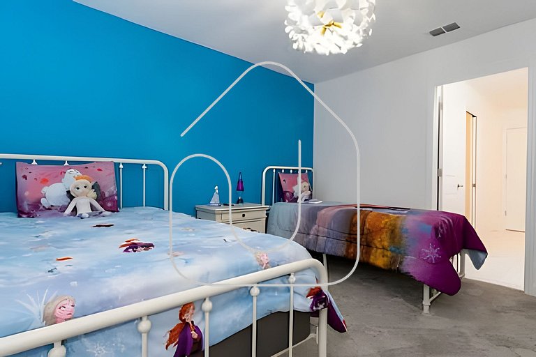 Casa 9Q c/ Piscina e Game Room – Perto Disney