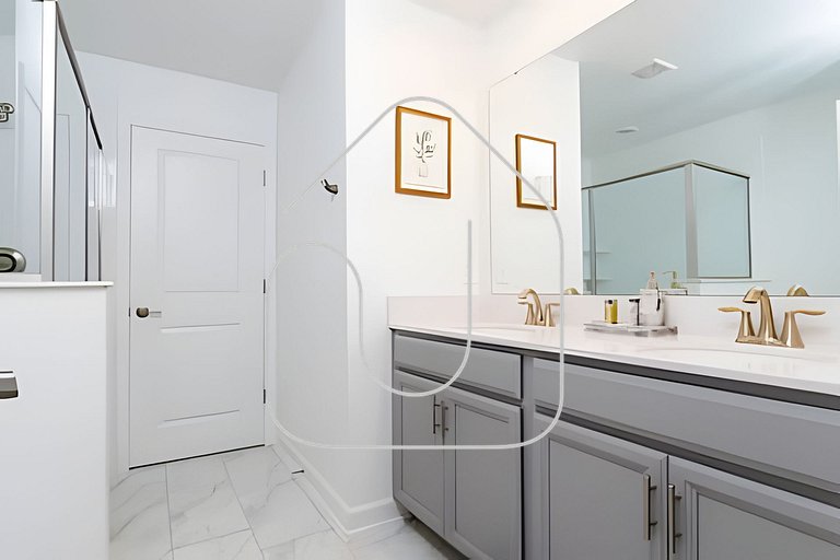 Casa 9Q c/ Piscina e Game Room – Perto Disney