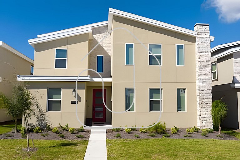 Casa 9Q c/ Piscina e Game Room – Perto Disney