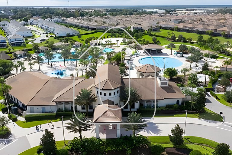 Casa 9Q c/ Piscina e Game Room – Perto Disney