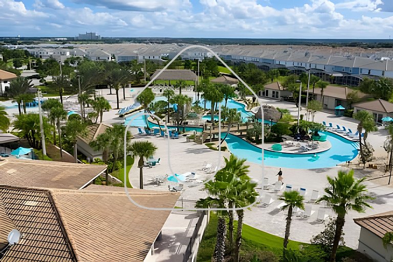 Casa 9Q c/ Piscina e Game Room – Perto Disney