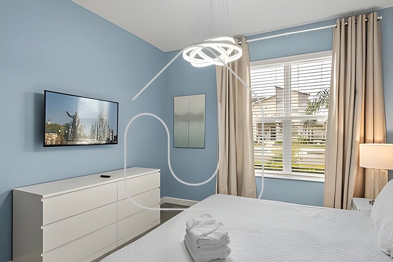 Casa 5Q c/ Piscina e Game Room – Perto da Disney