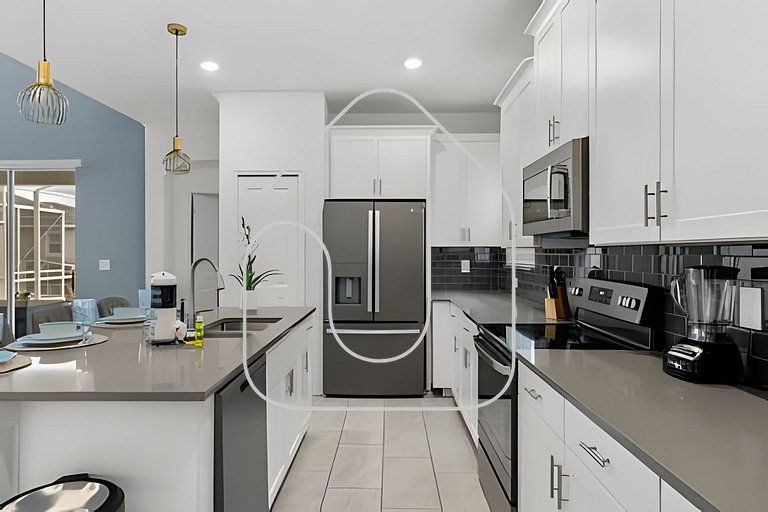 Casa 5Q c/ Piscina e Game Room – Perto da Disney