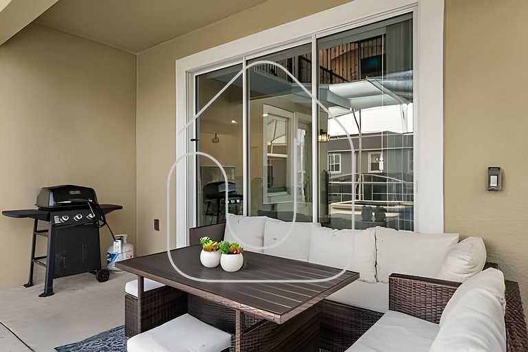 Casa 5Q c/ Piscina e Game Room – Perto da Disney