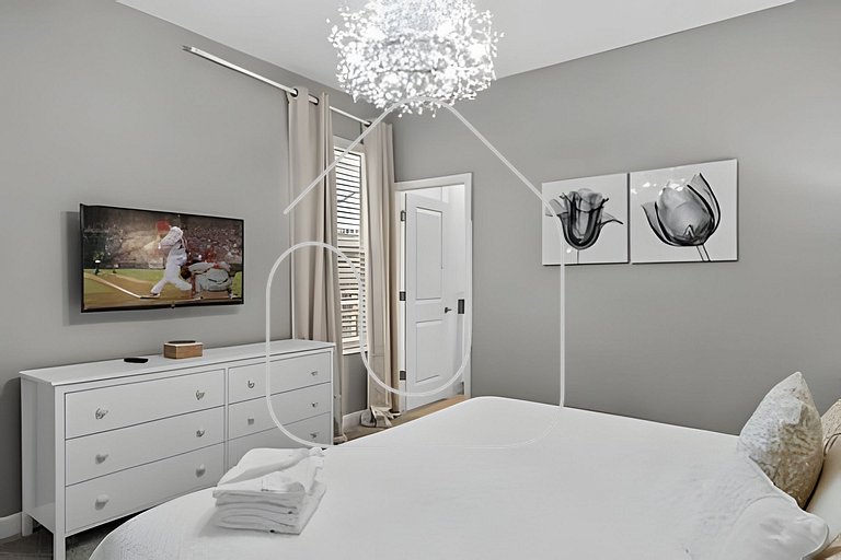 Casa 5Q c/ Piscina e Game Room – Perto da Disney