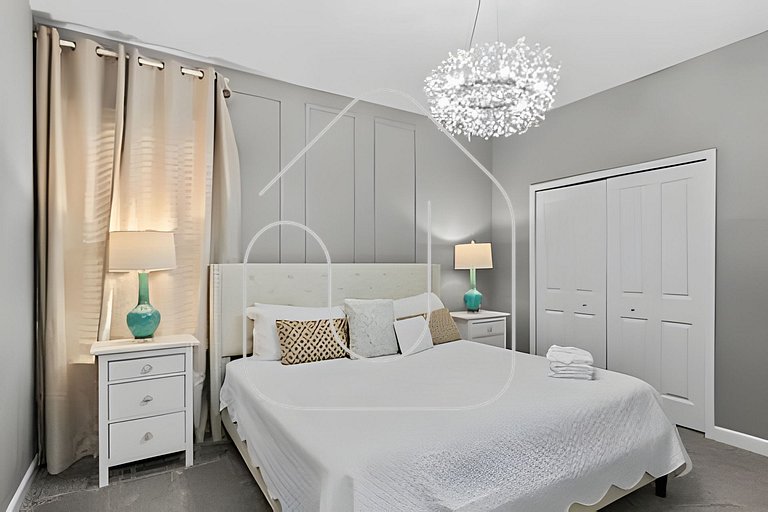 Casa 5Q c/ Piscina e Game Room – Perto da Disney