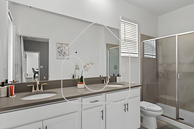 Casa 5Q c/ Piscina e Game Room – Perto da Disney