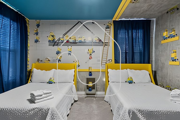 Casa 5Q c/ Piscina e Game Room – Perto da Disney