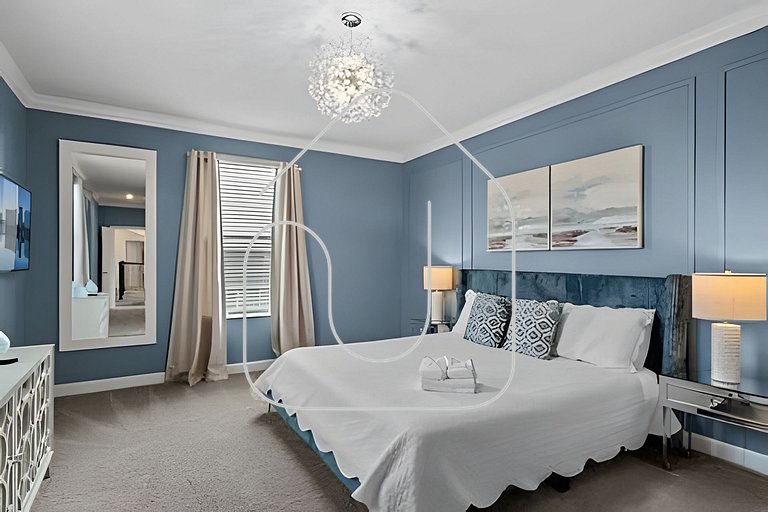 5BR Villa w/ Pool & Game Room near Disney