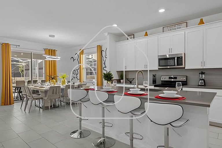 6BR Disney-Themed Villa + Pool & Game Room