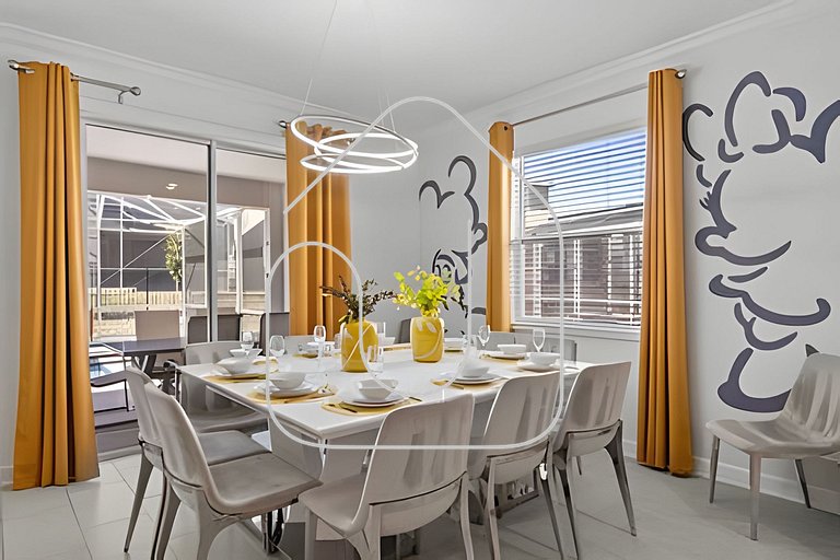 Casa 6Q Temática Disney c/ Piscina