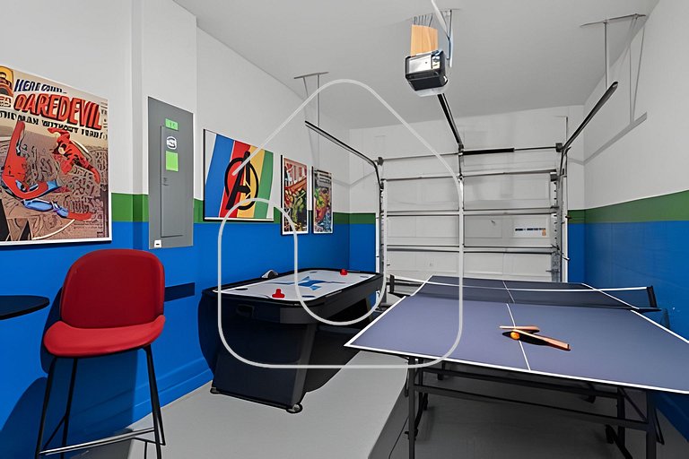6BR Disney-Themed Villa + Pool & Game Room