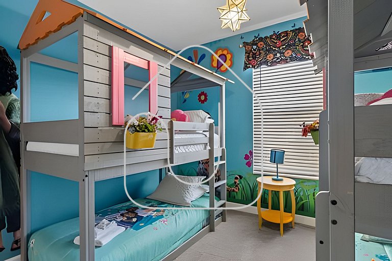6BR Disney-Themed Villa + Pool & Game Room