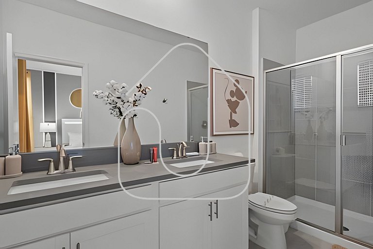 Casa 6Q Temática Disney c/ Piscina