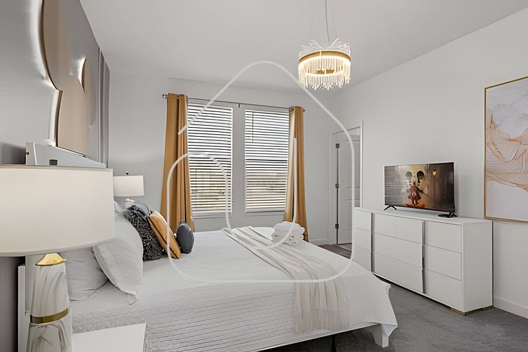 6BR Disney-Themed Villa + Pool & Game Room