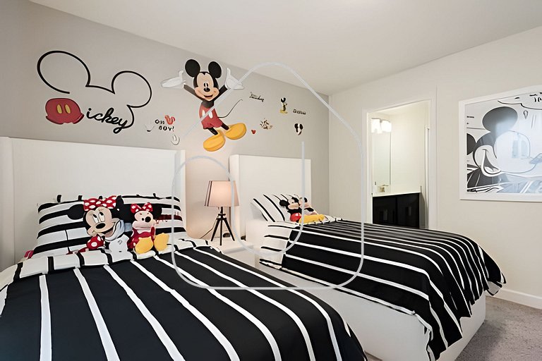 Casa 6Q c/ Piscina e Game Room – Perto da Disney