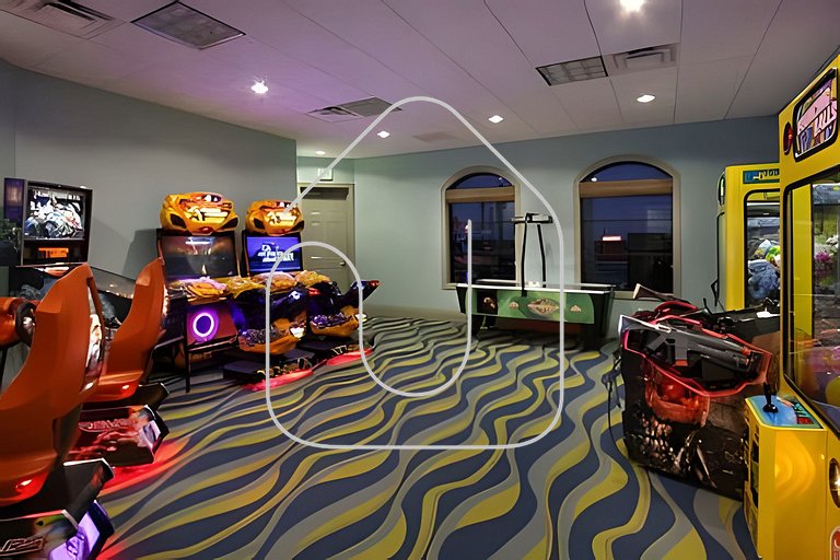 Casa 6Q c/ Piscina e Game Room – Perto da Disney