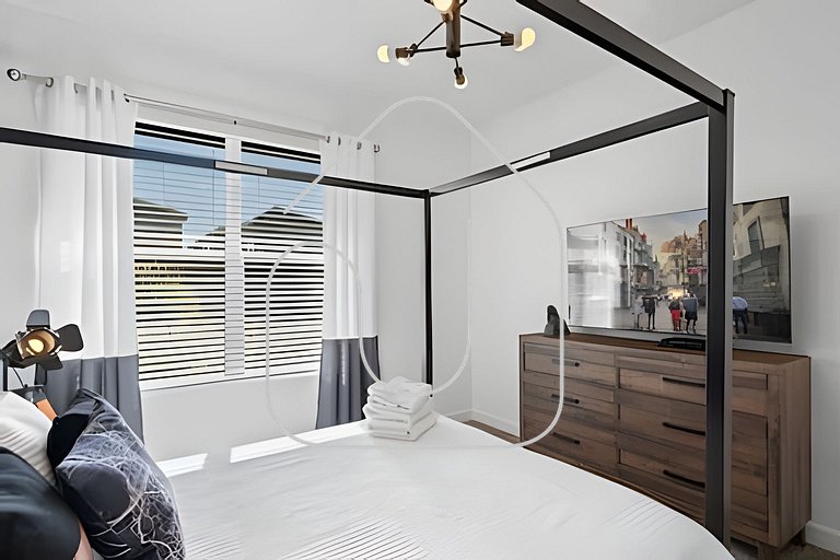 Casa 5Q c/ Piscina, Game Room – Perto da Disney