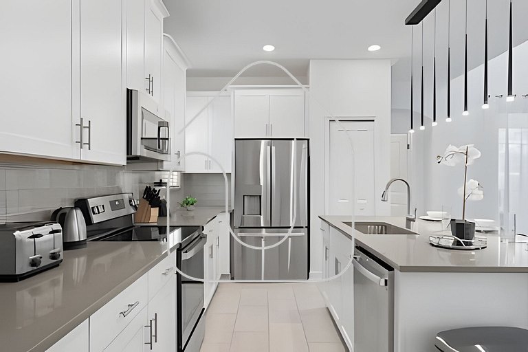 Casa 5Q c/ Piscina, Game Room – Perto da Disney