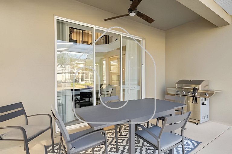 Casa 5Q c/ Piscina, Game Room – Perto da Disney