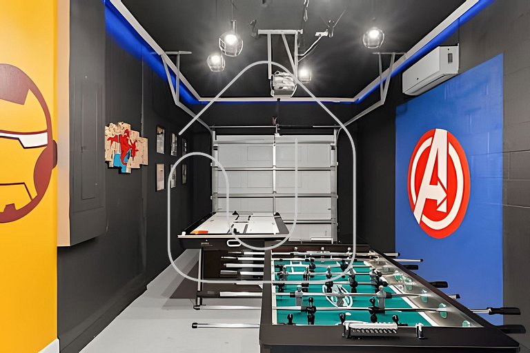 Casa 5Q c/ Piscina, Game Room – Perto da Disney
