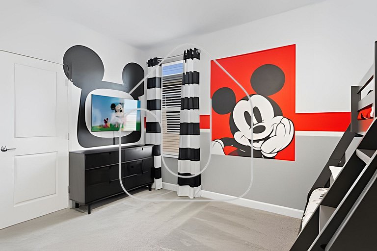 Casa 5Q c/ Piscina, Game Room – Perto da Disney