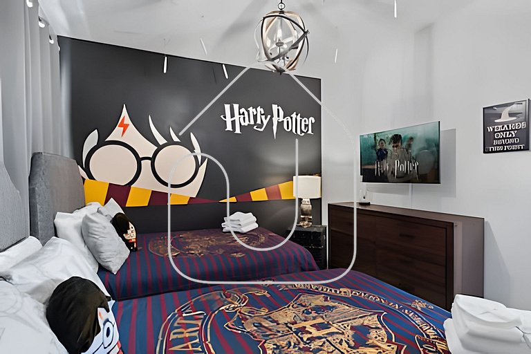 Casa 5Q c/ Piscina, Game Room – Perto da Disney