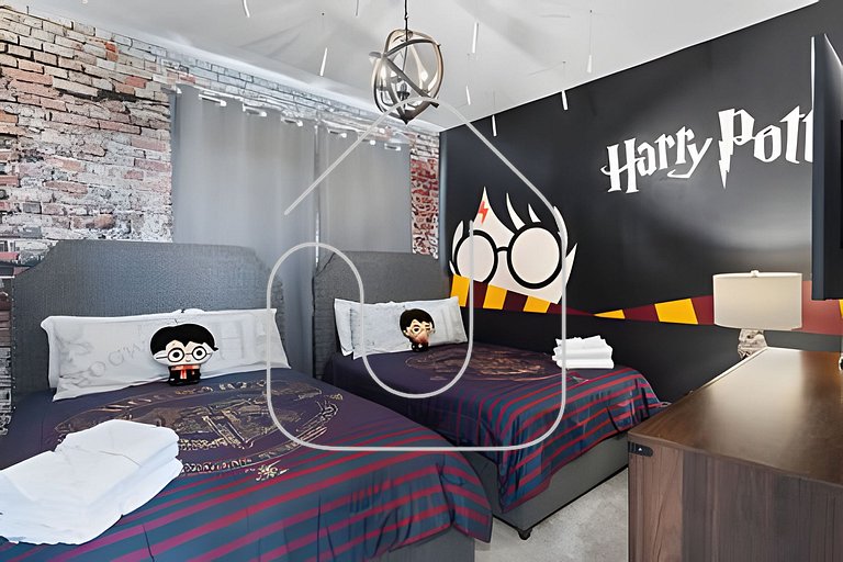 Casa 5Q c/ Piscina, Game Room – Perto da Disney