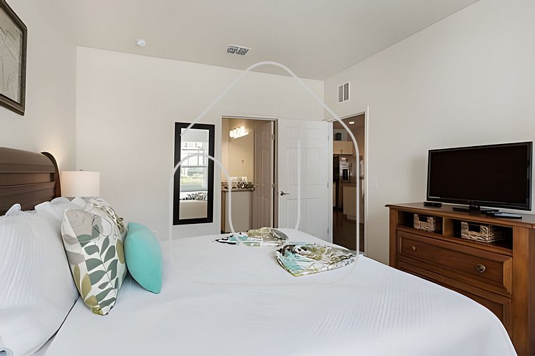 Townhouse 3Q Perto da Disney c/ Mickey Room