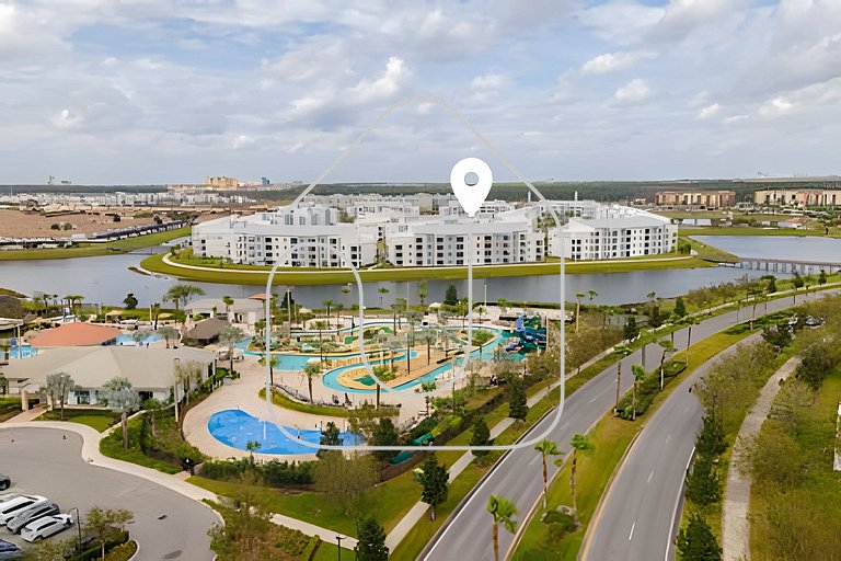 Apto 2Q Storey Lake — Vista Lago e Clube