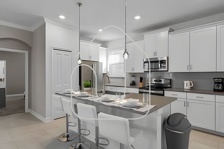 Casa 5Q Temática c/ Piscina – Champions Gate