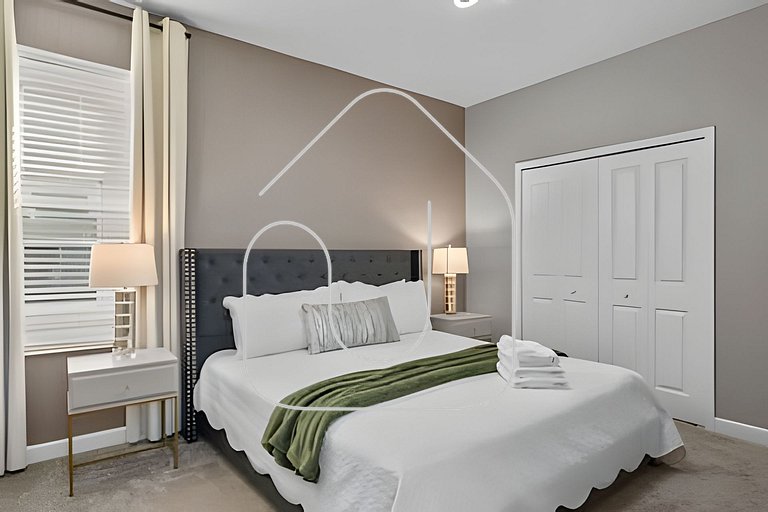 Casa 5Q Temática c/ Piscina – Champions Gate