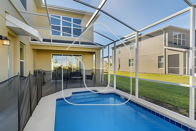 Casa 5Q Temática c/ Piscina – Champions Gate