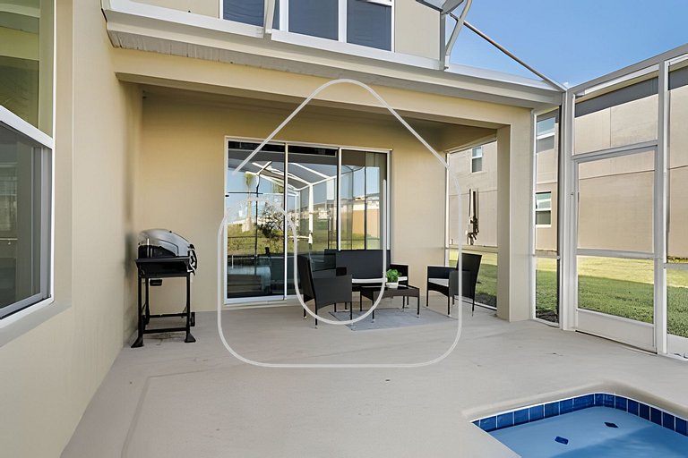 5BR Villa w/ Pool, Game Room + Themes Near Disney