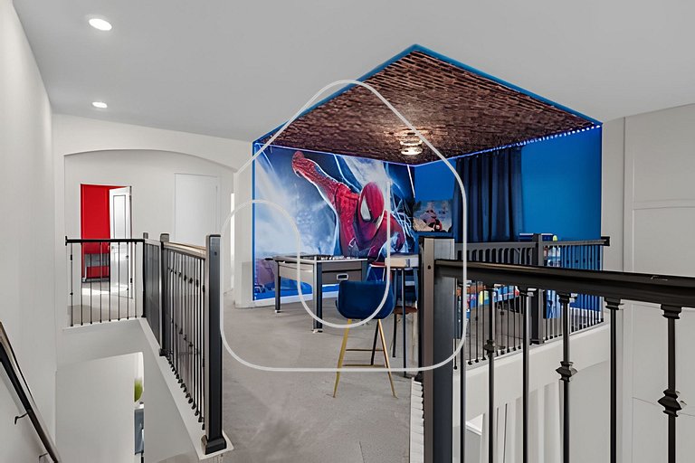 Casa 5Q Temática c/ Piscina – Champions Gate