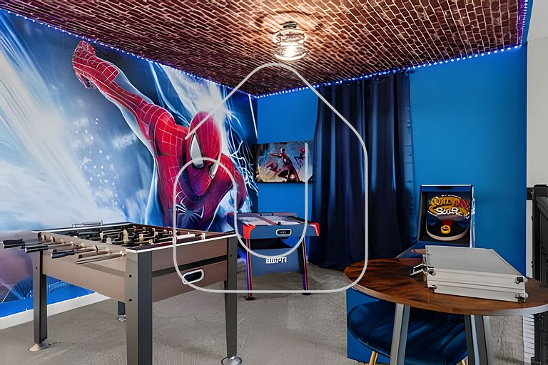 Casa 5Q Temática c/ Piscina – Champions Gate