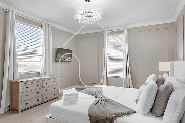 Casa 5Q Temática c/ Piscina – Champions Gate