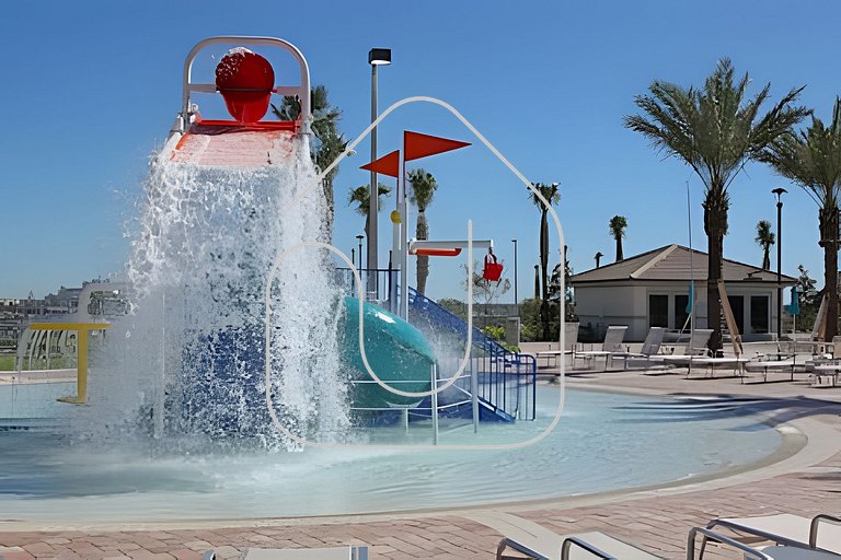 Casa 5Q Temática c/ Piscina – Champions Gate