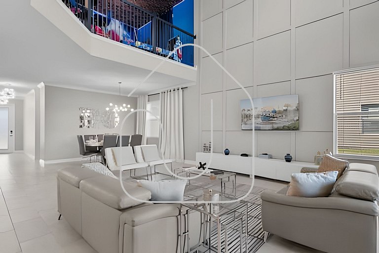 5BR Villa w/ Pool, Game Room + Themes Near Disney